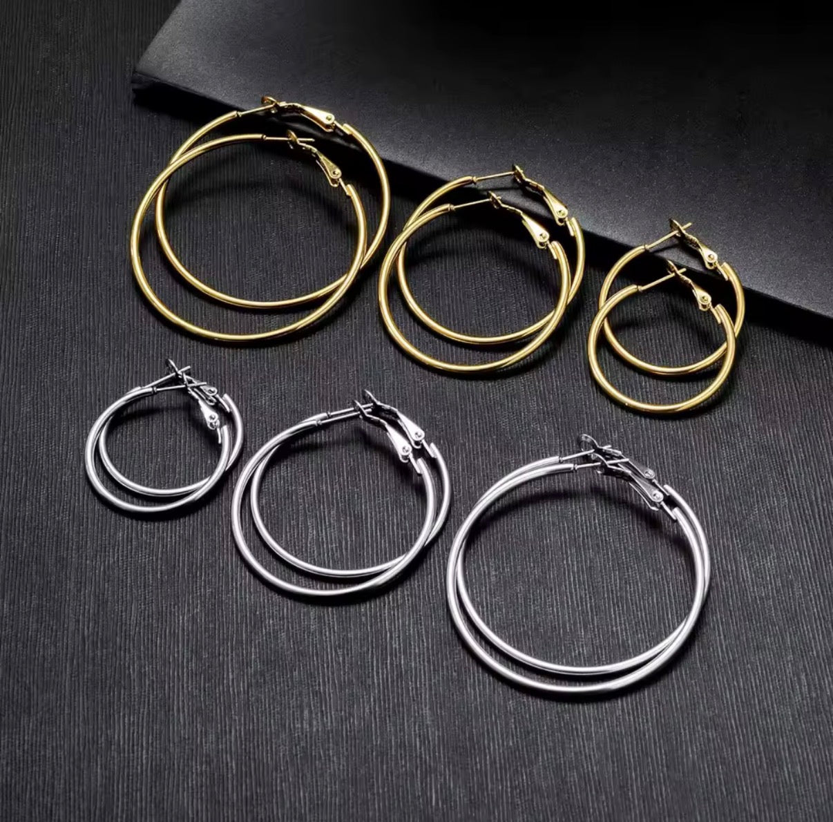 Stainless Steel Hoops