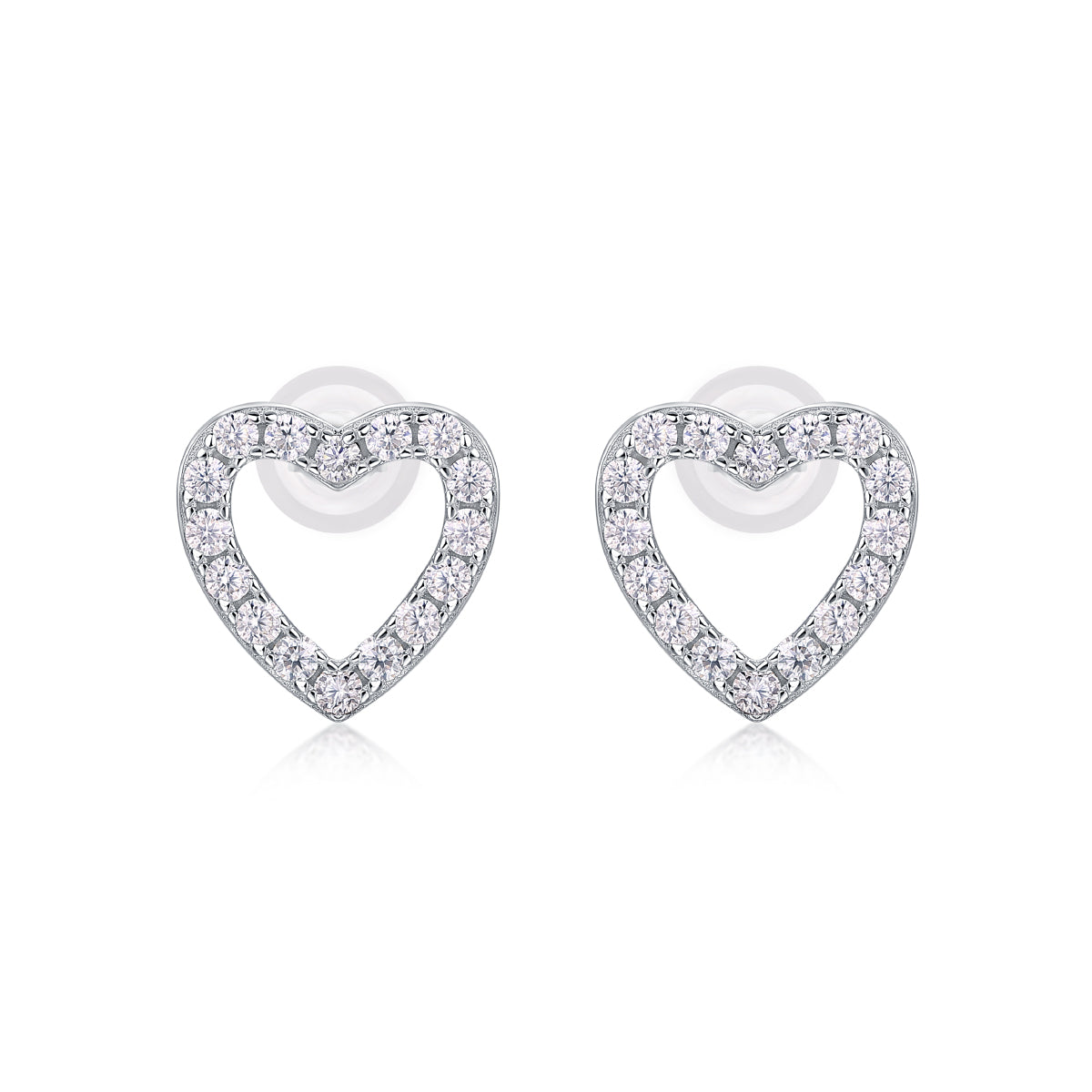 Heart Stud Earrings