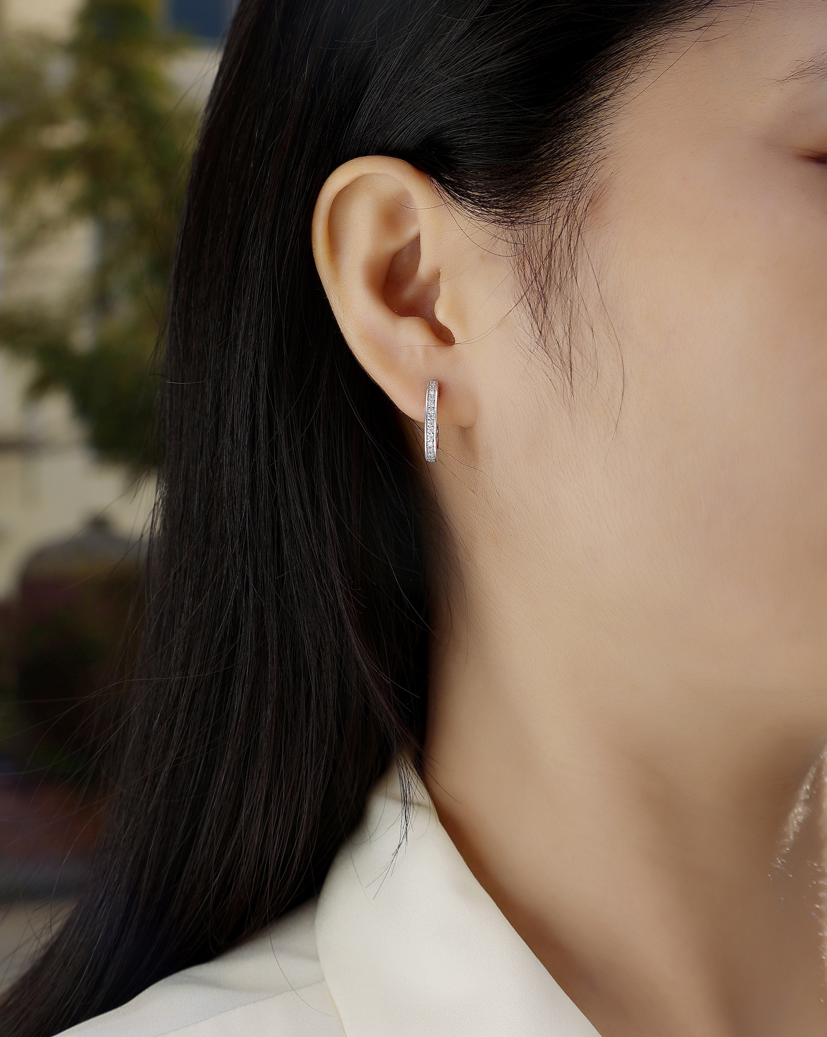 Moissanite Stud Earrings