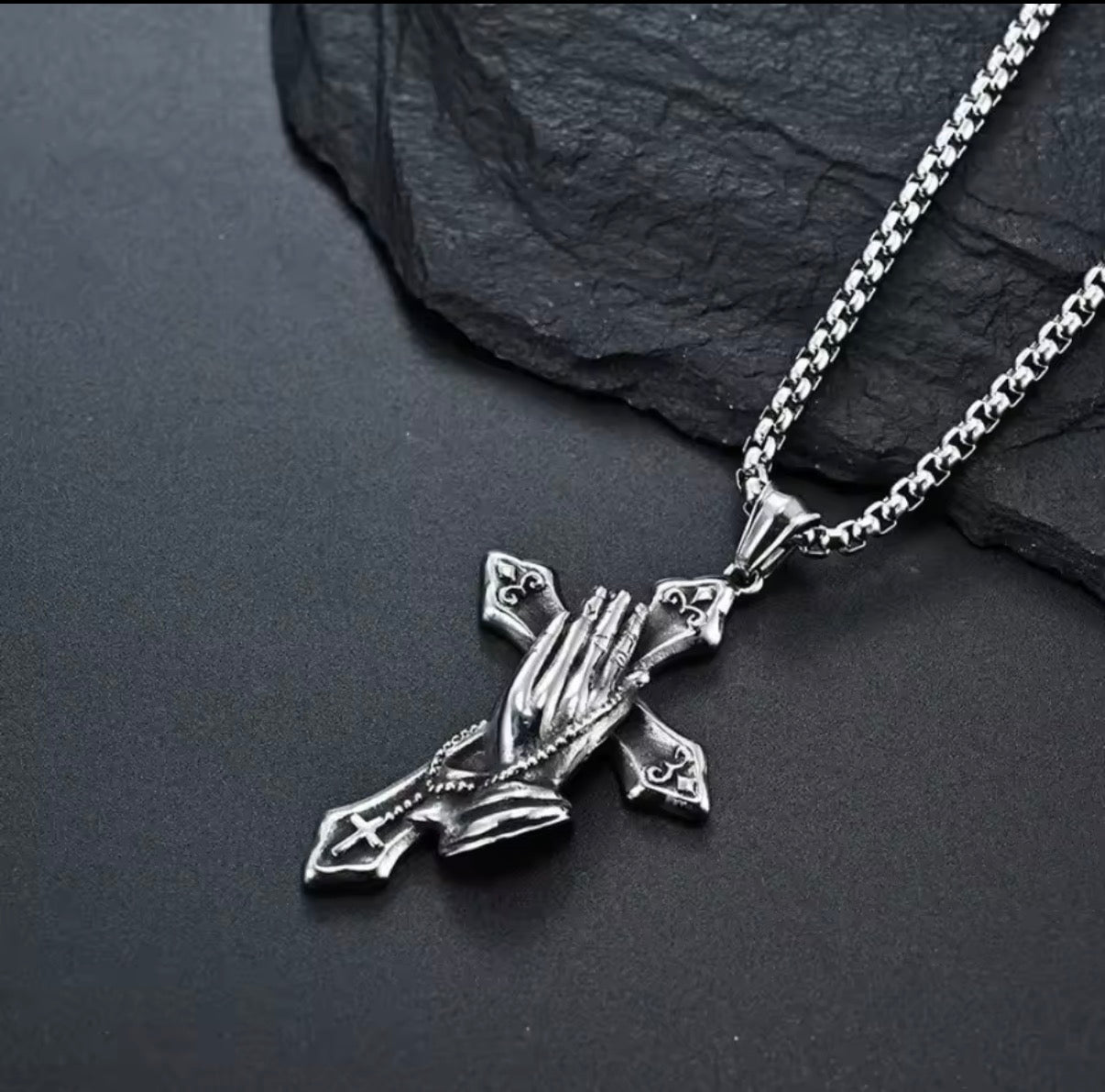 Praying Hands Necklace