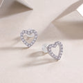 Heart Stud Earrings